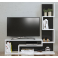 Mueble de TV para montaje en pared con muebles de estantes